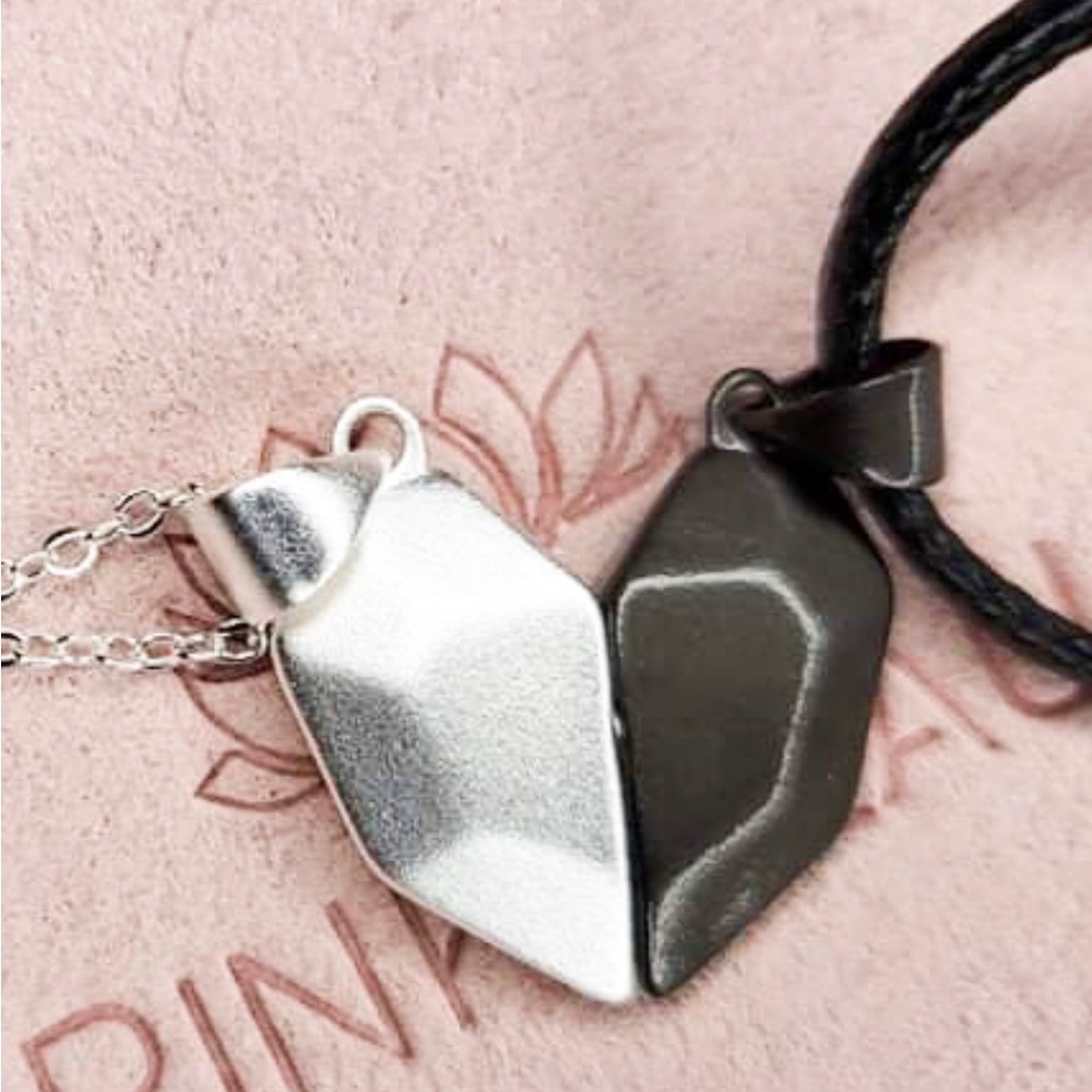 Silver Heart Pendant Necklace